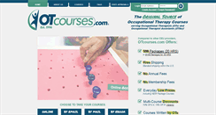 Desktop Screenshot of otcourses.com